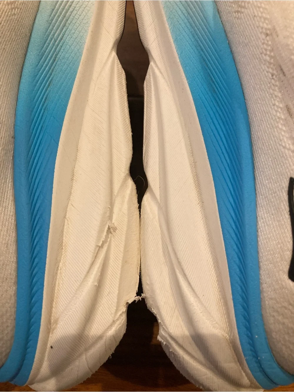 Hoka One One Clifton 9 Shoes Womens Size 8.5B White Running Sneakers 1127896 BSW